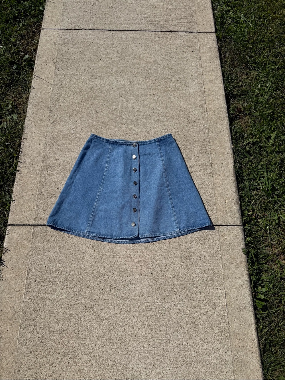 Vintage No Boundaries Jean Skirt